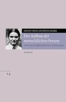 Der Aufbau der menschlichen Person (Edith Steins Werke) 3451273845 Book Cover