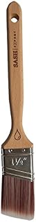 Sash Expert Flat Professional Angled Paint Brush (1-1/2") - Angle Sash Synthetic Paint Brushes - Perfect Edge Brush - Precision Angled Cutter Brush