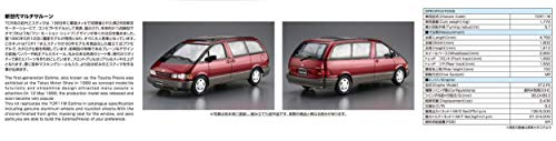 Aoshima Toyota TCR11W Estima Twin Moonroof 1:24 miniatura 6
