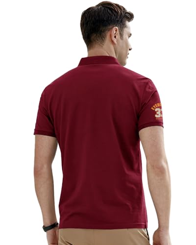 Image of Noble Monk Men's Cotton Blend Regular Fit Polo T-Shirt