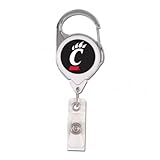 NCAA University of Cincinnati Retractable 2S Prem Badge Holders, Black