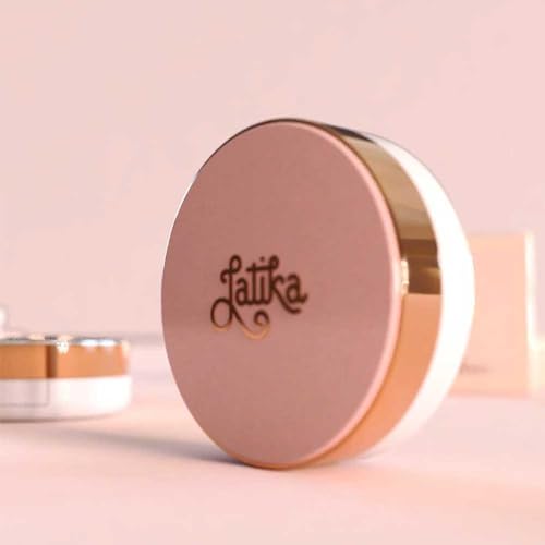 Kit Estojo Latika Powder + Refil Pó Compacto Bege Claro