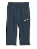 Nike Herren Academy 21 3/4 Knit Trousers Trainingshose, Obsidian/White/White/White, XL EU