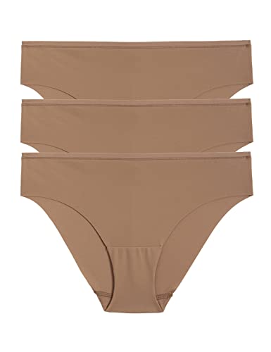 Image of Marks & Spencer Body Flexifit Womens Polyamide Blend Solid Low Rise Brazilian Knicker (Pack of 3)