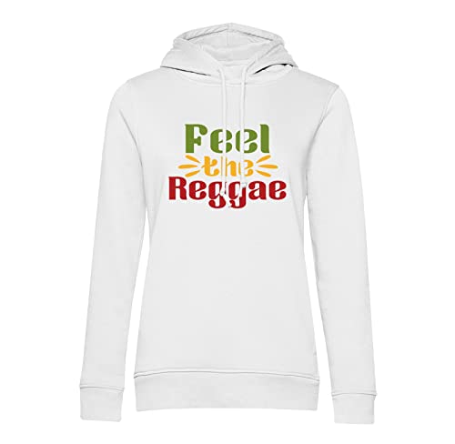 Sweat à capuche feel the reggae pour musicien adepte du style rasta