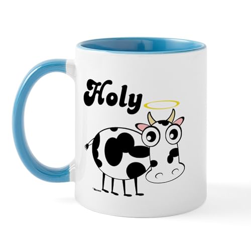 CafePress HOLY COW Mug 11 oz (325 ml) Ceramic Coffee Mug