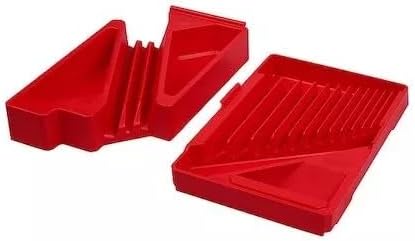 48-22-9484T For Milwaukee Tool Socket Tray,15 Rows,Polypropylene,Red，9 in Overall Width