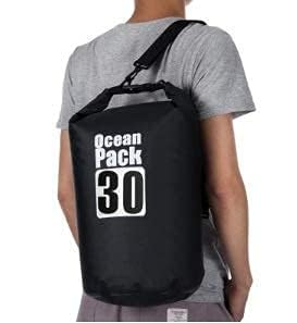 Image of Waterproof Dry Bag with Phone Case, 2L /3L /5L /10L /15L /20L /30L, Floating and Lightweight Bags for Kayaking Rafting Boating River Trekking-Multi Color (30 Liter)