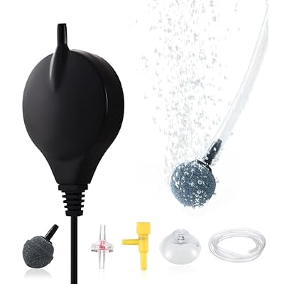 Aquarium Air Pump Mini Fish air Pump Super Quiet Fish Bowl air Pump for Up to 10 Gallon Fish Tank 1.5 Watts 310ml/min