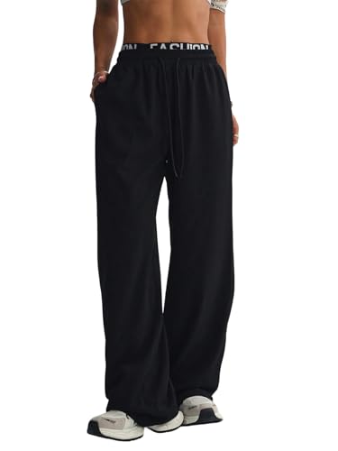 Pantalon d'été à jambe large pour femme idéal pour le sport et le yoga