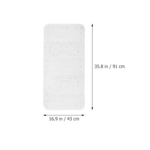 Alfombrilla de PVC premium para bañera con tacto cómodo y drenaje eficiente 3