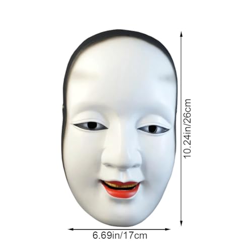 Masques traditionnels japonais Kabuki en version intégrale Prajna pour collection