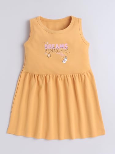 Image of EIO Girls Cotton Frock Dress Combo Pack et | Multicolor Knee Length Casual Dresses for Kids | Soft & Breathable Summer Wear Outfit Frock Set