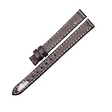 HCBBCEW Compatibile con LONGINES EQUESTRIAN RIDER, CINTURINO IN PELLE DI VITELLO PRESENZA(GREEN BLUE,10mm)