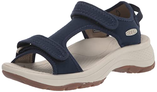 KEEN Women's Astoria West T Strap Open Toe Wedge Sandals