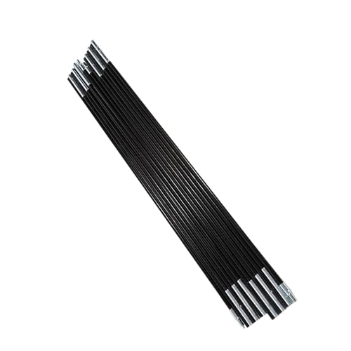 1 Set 2pcs Outdoor Tent Poles, Camping Tent Pole Support Frames Kit 0cm/126.0in Lightweight Tent Pole Replacement Accessories for Outdoor Camping