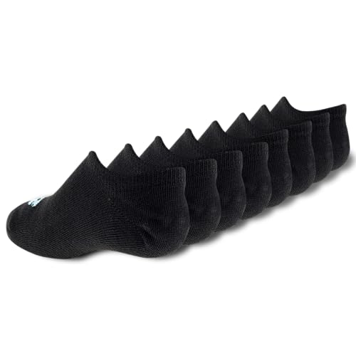 New Balance Kids' Performance Liner Socks-8 Pairs-Breathable Half Cushion & Arch Support2