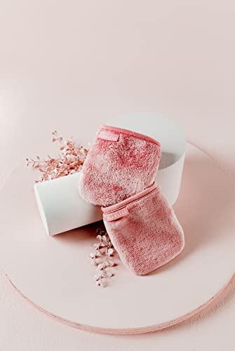 Finishing Touch Flawless Facial Mitt Makeup Remover, Pure Clean 7-Day Makeup Remover Cloth Set, Reusable Makeup Remover Pads, Face Wipes, Reusable Make Up Wipes, Clean And Clear Face #TOP6