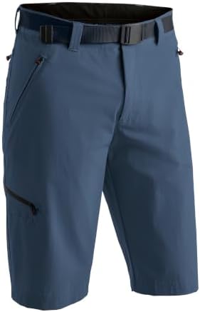 Maier Sports Nil Bermuda, Kurze Herren Wanderhose, Wasserabweisende Hose | Für Trekking und Hiking, Dryprotec für schnelles Trocknen, mSTRETCH pro 4 für mehr Komfort, Perfekt für d