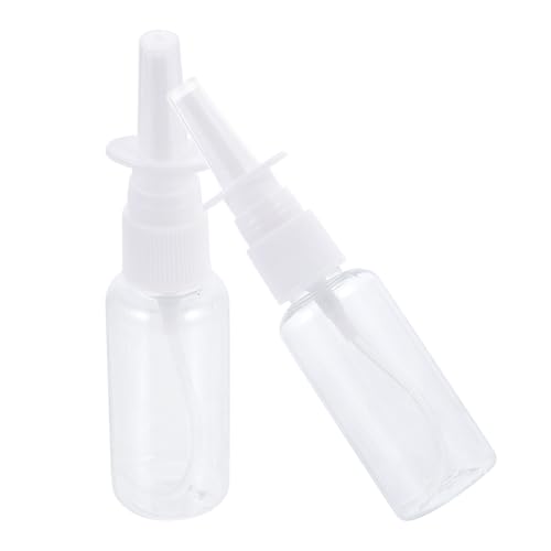 TOVINANNA Irrigador Nasal Capacidad 20ml, Material Pet 2piezas Diseño Portátil y Seguro para Limpieza Eficaz de Cavidades Nasales para Bebés