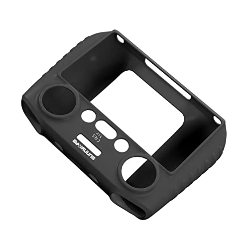 Controller Protective Cover Silicone Case with Sun Hood Sunshade Accessories for Mini 3 Pro DJI RC (Grey-with Hood)