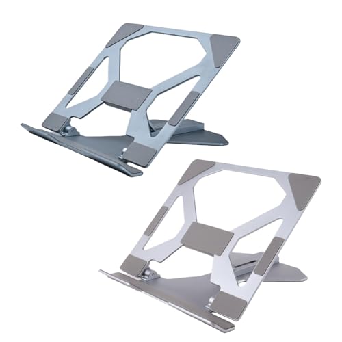 Base plegable para portátil ajustable en aluminio miniatura 4