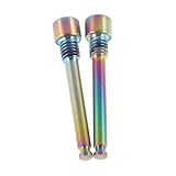 KITANDOVE 2 Piezas Tornillo para Plato De Aceite De Bicicleta Suministro De Bicicletas Pernos De Disco De Freno Tornillo para De Freno Tornillo De Fijación para Disco De Freno Metal