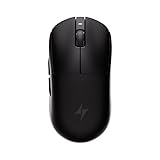 ATK Dragonfly A9 Wireless Gaming Mouse, Lightweight Wireless Mouse, 30000 DPI, 8k Polling Rate, Tri-Mode 2.4G/USB-C/Bluetooth 5.3, Long Battery Life, Type-C Charging for PC/Mac (A9 Ultra, Black)