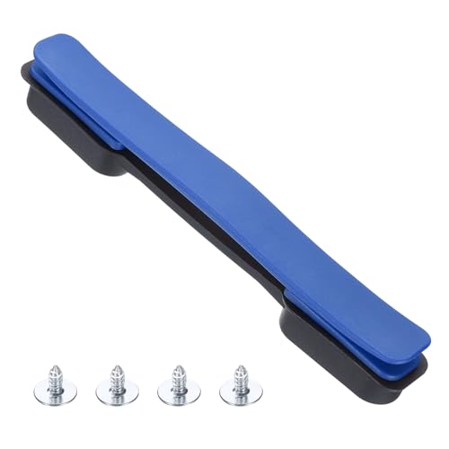 uxcell Luggage Handle Replacement 8.5 Inch Suitcase Handle Carry Strap Plastic Pull Handle Grip Luggage Replacement Parts with Screws for Suitcase Box Luggage Case, Dark Blue