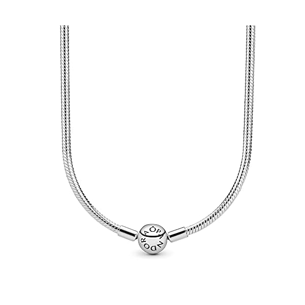 PANDORA Iconic Snake Chain Charm Necklace 590742HV