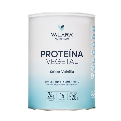 Opiniones y reviews de Productos vegetales favoritos de las personas. 32 VALARA Proteína Vegana en Polvo 528 g - 24g de Proteína por Porción - Sabor Vainilla - Baja en Carbohidratos y Libre de Azúcar - Con Pre y Probióticos - 16 Porciones