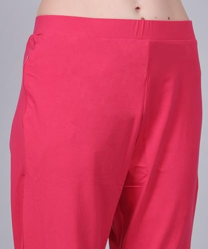 Image of Women's Cotton Light Weight Comfortable, Stretchable, Breathable & Soft Pant Style Jeggings