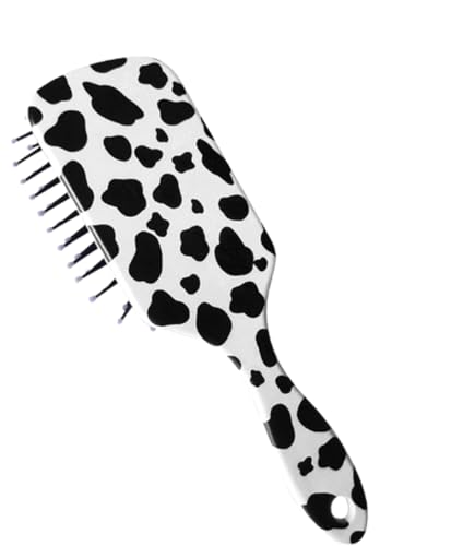 Cepillo para el cabello, cepillo de pelo de jabalí para mujer, peine de pelo de masaje suave, cepillo de pelo desenredante para cabello largo y rizado, reduciendo la rotura y el encrespamiento (D)
