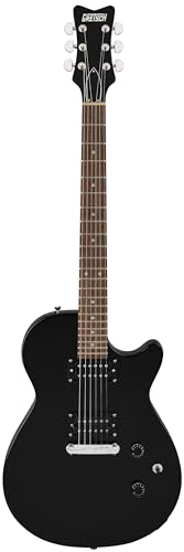 Gretsch Ignite Jet Club Guitarra Eléctrica, Diapasón Laurel, Color Jet Black
