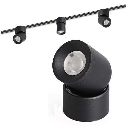 magnetic track light for wooden shelves