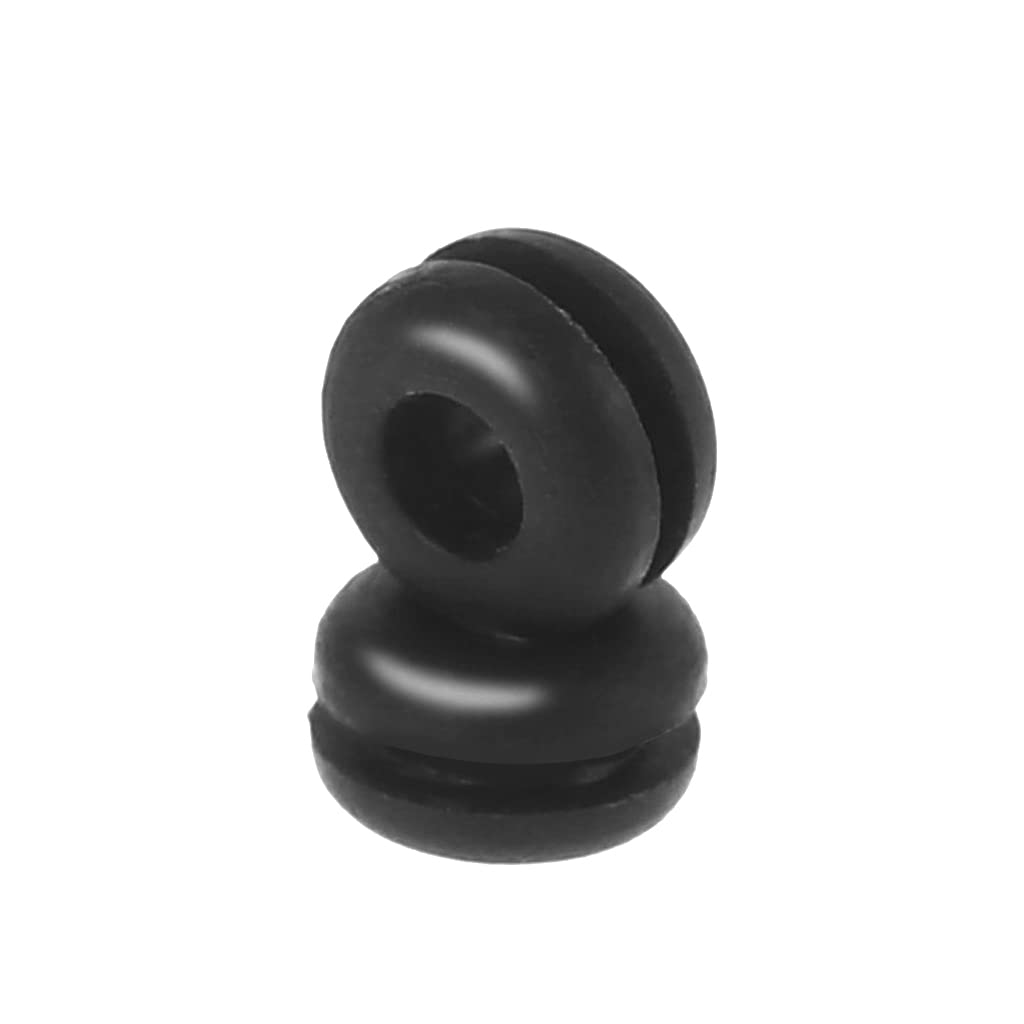 4pcs Black Rubber Base Plate Grommets for 3009 3012