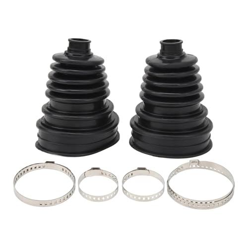 BOROCO Soufflet Cardan Universel,Silicone Universel CV Bateau Vitesse constante Arbre d'entraînement Couverture poussière Forte élasticité Outils Voiture
