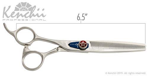 Kenchii Grooming - Five Star Offset 46-Tooth 6.5" Lefty Thinner Shear #TOP1