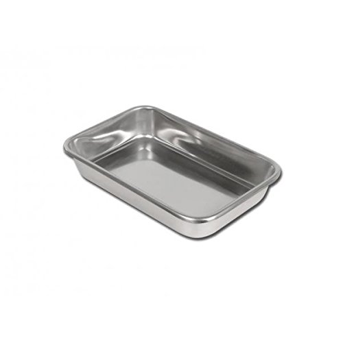 GIMA 26602 Edelstahl Instrumentenschale, 264 mm x 172 mm x 47 mm