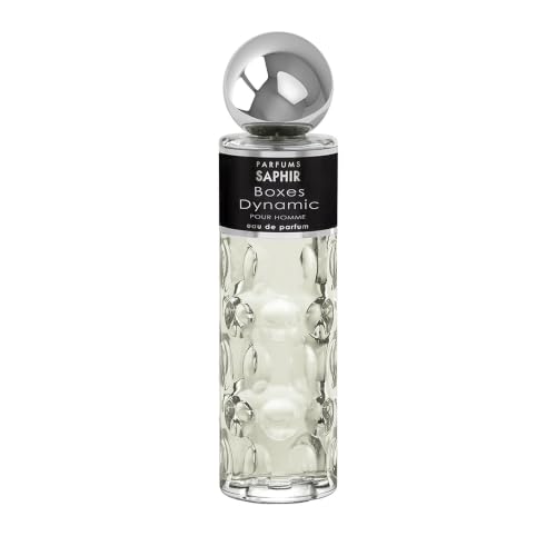 PARFUMS SAPHIR Boxes Dynamic - Eau De Parfum Con Vaporizzatore Per Uomo, 200 ml