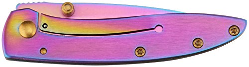 Smith & Wesson CKLPR Faca dobrável de 13,5 cm de alto carbono S.S. com uma lâmina de ponta de 5,8 cm