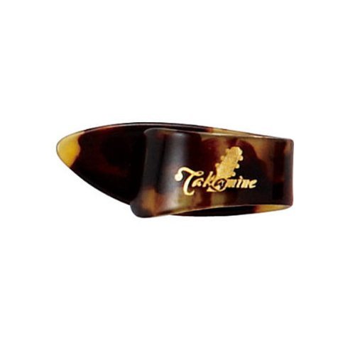 Amazon | Takamine サムピック×10枚 黄べっこう柄 ミディアム/1.5mm 