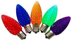 Bulb LED C9 Plastic CRYS Multi 24990