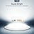 Amico 6 Pack 5/6 Inch LED Disk Lights, Dimmable Flush Mount Ceiling/Recessed Disc Lights, 2700K/3000K/4000K/5000K/6000K Selectable, 12W=110W, 1050LM, Low Profile Surface Mount Can Lights, ETL&FCC