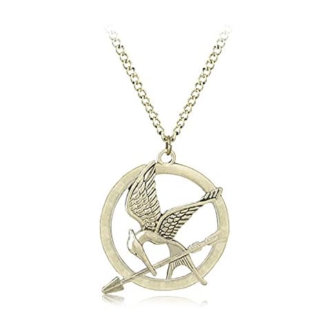 LACKINGONE The Katniss Everdeen Cosplay Prop Rep Mockingjay Pin Badge Brooch or Necklace Cover
