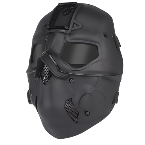 Masque Airsoft Antibuée avec Support Caméra pour Protéger le Visage au Paintba - 7