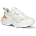 PUMA Womens Kosmo Rider Tech Lace Up Sneakers Shoes Casual - White - Size 10 M