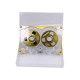 Couleur : Or Prterver Disque de Bande Vierge 55 Minutes Double Face Métal Disque Ouvert Bobine à Bobine Cassette Vierge Disque B