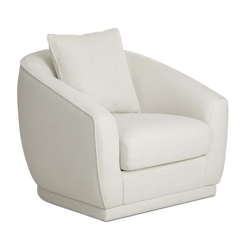 Evolur Magnolia Swivel Chair,360-degree, Swivel Motion Chair for Nursery GREENGUARD Gold Certified