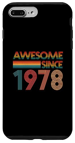 48�΂̒a���� �����Y ���f�B�[�X ���g�� �f���炵�� 1978�N�ȗ� �X�}�z�P�[�X iPhone 7 Plus/8 Plus �p